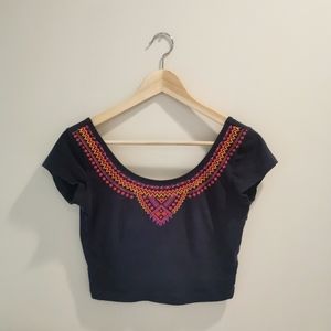 Garage crop top